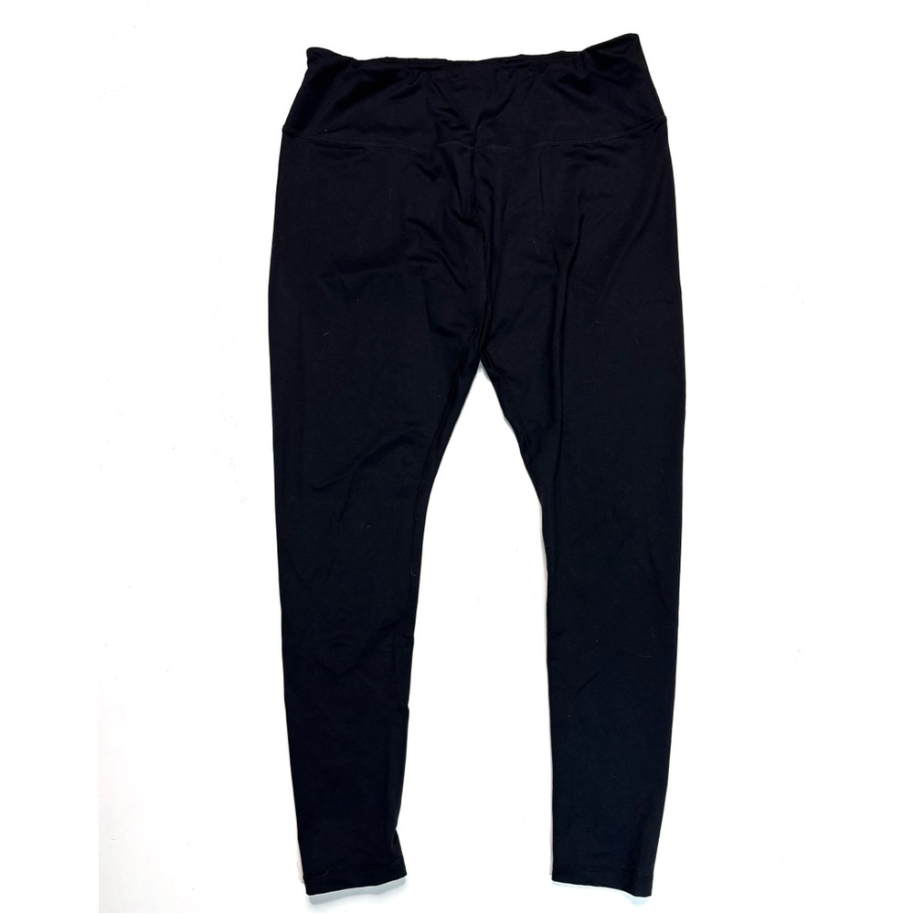 Zella Athletic Leggings Black Ankle Length